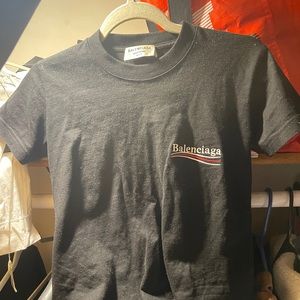 Size xs unisex balenciaga tee shirt short sleeve